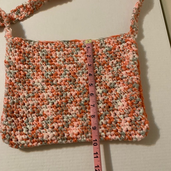 Crossbody Bag Crocheted Handmade - Picture 15 of 16